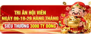 Khuyến Mãi Ngày Hội Viên 789WIN – Phát Thưởng 09-19-29 Hàng Tháng